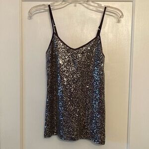 Express sequin tank